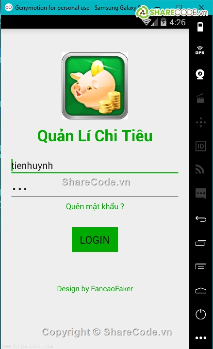 quản lý chi tiêu cá nhân,quản lý,chi tiêu,miễn phí